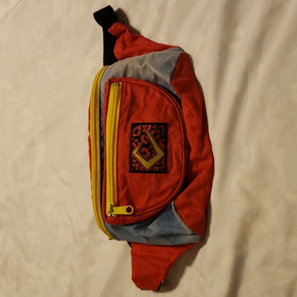 Vintage  from 80's Fanny pack 3 pocket
